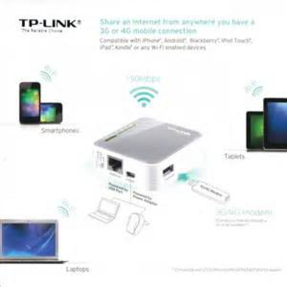 TP-LINK TL-MR3020 150Mbps Portable 3G/4G wireless wifi repeater router